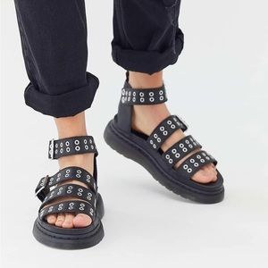 Dr Martens Clarissa Grommet Platform Sandal